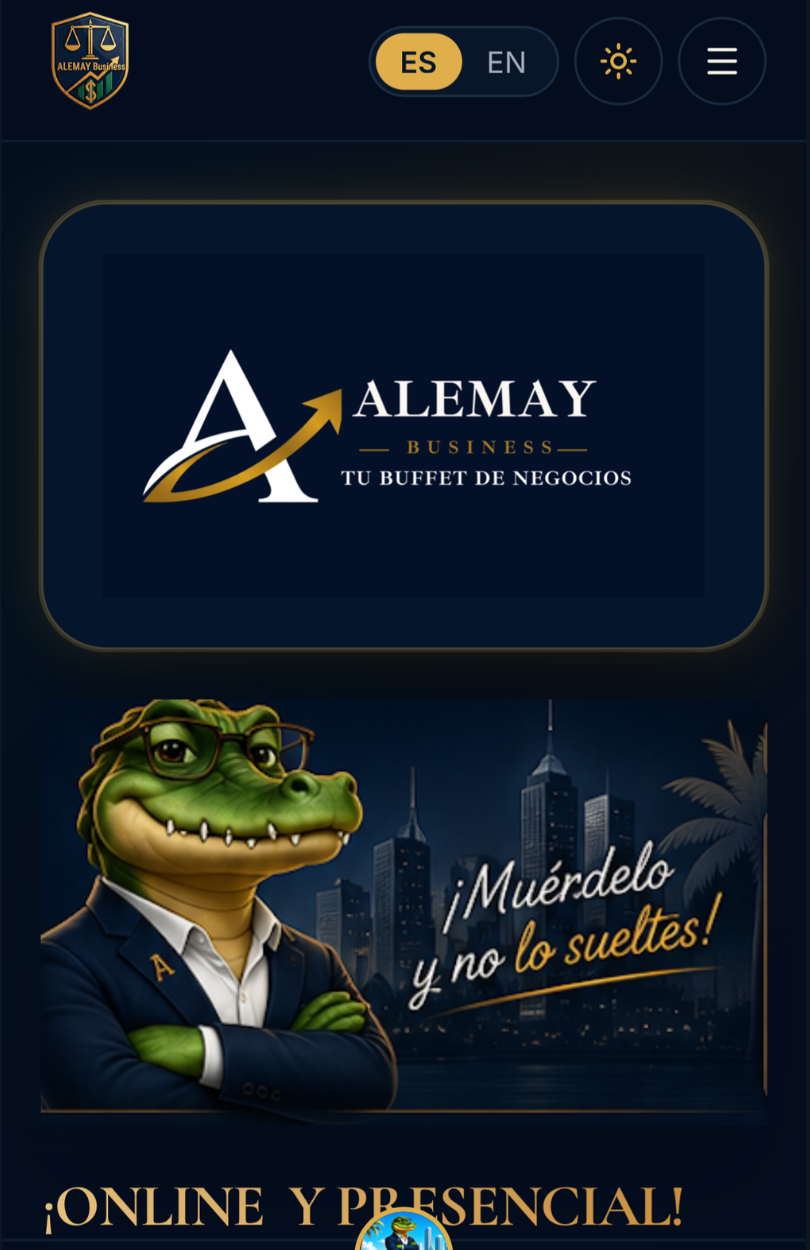 Ale app, the digital platform of Alemay Business
